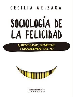 cover image of Sociología de la felicidad